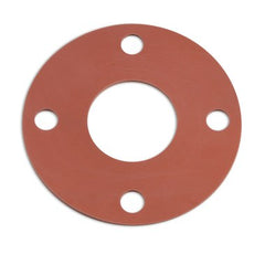 Gaskets 212FF18 Gasket Full Face 2-1/2 Inch 1/8 Inch Red Rubber Class 150 Flange  | Blackhawk Supply