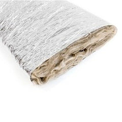 Hart & Cooley F208-4X5 Sleeve R8 Insulation Silver 4"x5' Polyester  | Blackhawk Supply