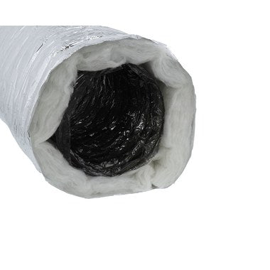 Hart & Cooley F216-18X25 Flexible Duct R6.0 Insulated Polyester 18 Inch 25 Feet Silver  | Blackhawk Supply