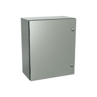5412 ESBU161606 | Type 4, 12 | Single door buttable enclosure | 16L x 16W x 6H (in) | EXM