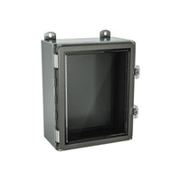 5412 ESCHV100804 | Type 4, 12 | Single door JIC enclosure with external locks and clear cover - 10x8x4 | EXM
