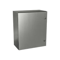 5412 ESSP4824126TH | Type 4X, 12 | Stainless Steel Single door enclosure | 48L x 24W x 12H (in) | EXM