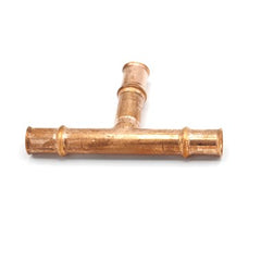 Refrigeration Press Fittings 3091080808111 Tee 1/2 Inch Copper Press x Press x Press  | Blackhawk Supply
