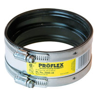 3000-44 | Coupling Proflex Shielded 4 Inch Cast Iron to Plastic/Steel/E x tra Heavy | Fernco