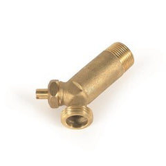Camco Elements 11513 Drain Valve 3/4 x 3/4 x 2-1/2 Inch Brass NPT x MHT  | Blackhawk Supply