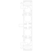 3RH29211DA11 | AUX. SWITCH LATERAL 1NO+1NC S0 SCREW | Siemens Electrical