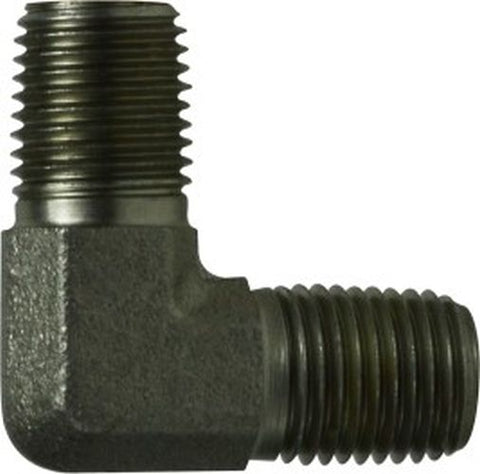 Midland Metal Mfg. 55006 3/8X3/8 M ELB, Hydraulic, Steel Pipe Fittings, Male Elbow  | Blackhawk Supply