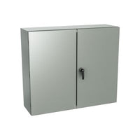5500 ESDD244208TH | Type 12, 13 | Double door enclosure with 3 point latch system | 24L x 42W x 8H (in) | EXM