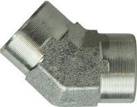 550520 | 1-1/4 FXF 45 ELBOW, Hydraulic, Steel Pipe Fittings, 45 Degree Female Elbow | Midland Metal Mfg.