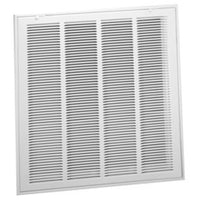 659TIR6-20X20W | Grille Return Air Filter 20 x 20 Inch White 1/3 Inch Fin Spacing Steel | Hart & Cooley
