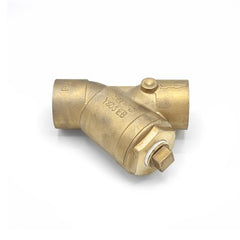 Titan Flow Controls YS56EB-2 Y Strainer 2 Inch Solder ECO Brass Class 125 20 Mesh  | Blackhawk Supply