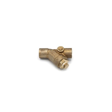 Titan Flow Controls YS56EB-34 Y Strainer 3/4 Inch Solder ECO Brass 400 Pounds per Square Inch Standard 20 Mesh 125  | Blackhawk Supply