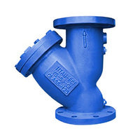 YS58CI-2 | Y Strainer Flat-Face 2 Inch Flanged Cast Iron Class 125 1/16 Perf | Titan Flow Controls