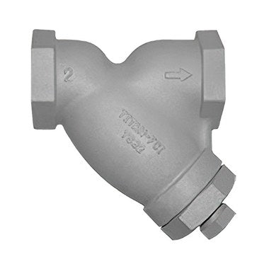 Titan Flow Controls YS81C-1 Y Strainer 1 Inch Threaded Carbon Steel Class 600 1/16 Perf  | Blackhawk Supply