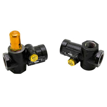 Mcdonnell Miller 195000 Blow Down Valve TC-4 Test-N- Check 1 Inch NPT 250 Degrees Fahrenheit 160 Pounds per Square Inch  | Blackhawk Supply
