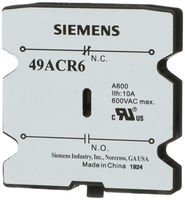 49ACR6 | Aux Switch DP | 1NO&1NC | 30-60amp | Siemens Electrical