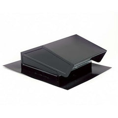 Broan Fans 634BLACK Roof Cap Black Steel for 3-1/4x10 Inch Or Up to 8 Inch Round  | Blackhawk Supply