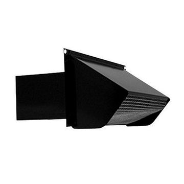 Broan Fans 639BLACK Wall Cap Black Steel for 3-1/4x10 Inch Duct  | Blackhawk Supply