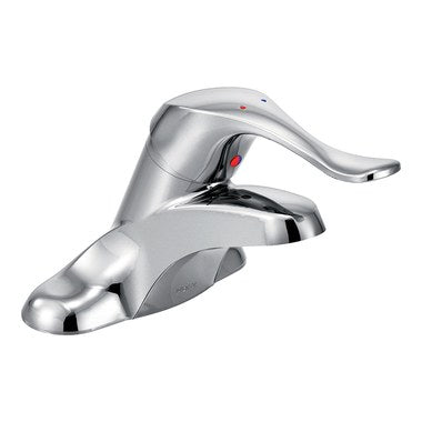 Moen 8422F05 Lavatory Faucet M-Bition 4 Inch Spread 1 4" Lever ADA Chrome 0.5 Gallons per Minute  | Blackhawk Supply