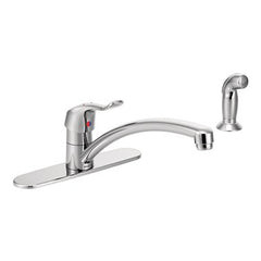 Moen 8717 Kitchen Faucet M-Dura 1 Lever ADA Chrome 1.5 Gallons per Minute  | Blackhawk Supply