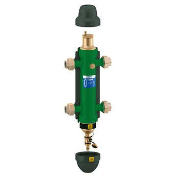 Hydronic Caleffi 549566A Hydraulic Separator SEP4 5495 4-In-1 1 Inch Steel Press Union 150 Pounds per Square Inch 32-212 Degrees Fahrenheit  | Blackhawk Supply