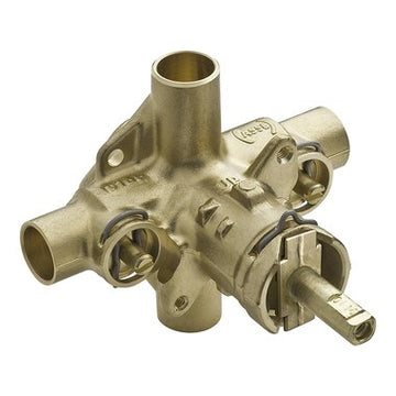 Moen 8371HD Pressure Balance Valve Commercial Posi-Temp with 1/4 Turn Stops 1/2 Inch CC Brass  | Blackhawk Supply