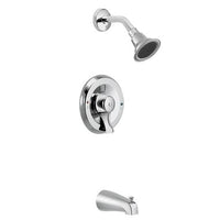 T8389EP15 | Tub and Shower Trim Commercial Posi-Temp Eco-Performance 1 Lever Chrome ADA 1.5 Gallons per Minute | Moen