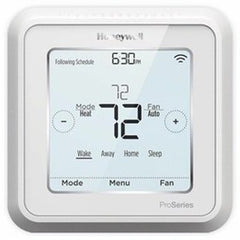 HONEYWELL HOME TH6220WF2006/U Thermostat Lyric T6 PRO Programmable Smart WiFi 24 Volt 2 Heat/2 Cool 7 Day/5-2/5-1-1 White 40-99 Degrees Fahrenheit  | Blackhawk Supply