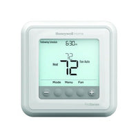 TH6320U2008/U | Thermostat T6 PRO Programmable 24 Volt 3 Heat/2 Cool Heat Pump-2 Heat/2 Cool Conventional 7 Day/5-2/5-1-1 White 40-90 Degrees Fahrenheit | HONEYWELL HOME