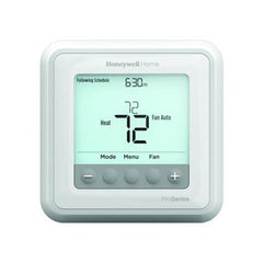 HONEYWELL HOME TH6320U2008/U Thermostat T6 PRO Programmable 24 Volt 3 Heat/2 Cool Heat Pump-2 Heat/2 Cool Conventional 7 Day/5-2/5-1-1 White 40-90 Degrees Fahrenheit  | Blackhawk Supply