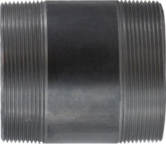 Midland Metal Mfg. 57331 4 X 9 BLACK NIPPLE, Nipples and Fittings, Black Iron Schedule 40 Steel Nipple 4" Diameter  | Blackhawk Supply