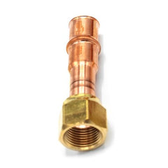 Refrigeration Press Fittings 3291100000111 Fitting Refrigeration Press x SAE Flare Adapter 5/8 Inch Copper for Flame-Free Refrigerant Fittings  | Blackhawk Supply