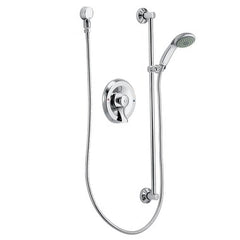 Moen 8346EP15 Handshower System Commercial Posi-Temp with Slide Bar 1 Lever Chrome ADA Metal 1.5 Gallons per Minute  | Blackhawk Supply