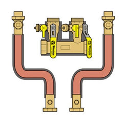 Webstone H-4CC4-NBHK Installation Kit IPS for Lochinvar Noble Boiler  | Blackhawk Supply