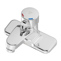 SLC-6000 | Lavatory Faucet Scot Centerset Metering 1 Lever ADA Polished Chrome 0.5 Gallons per Minute Less Drain | Symmons