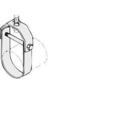 Hangers 11GI0250 Clevis Hanger Standard 2-1/2 Inch IPS Electro-Galvanized  | Blackhawk Supply