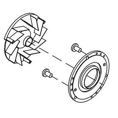 Burnham Boilers 104620-01 Blower Kit Inlet Repair for ALP80  | Blackhawk Supply