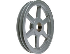 Lennox 58K57 Browning 2BK100H, Cast Iron Bushed Bore Pulley, 9.75 Inch OD, 2-Groove, H-Bushing  | Blackhawk Supply