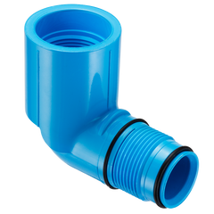 Spears 591-015-7AR 1-1/2 PVC SWG JOINT 90 ELBOW FBTXMAT W/O-RNG  | Blackhawk Supply