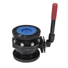 Red White Valve 5800L-4 Ball Valve Cast Iron 4 Inch Flange Lever Full Port  | Blackhawk Supply