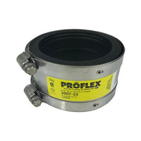 3007-33 | Coupling Proflex Shielded 3 Inch Plastic/Steel/E x tra Heavy Cast Iron to Copper | Fernco