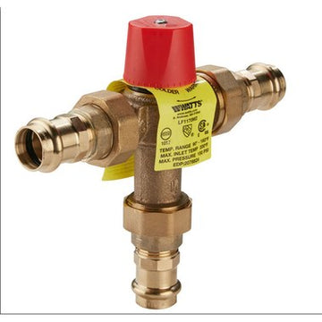Watts LF1170M2-UTPRS-34 Thermostatic Valve 90-160 3/4 Inch Lead Free Brass  | Blackhawk Supply