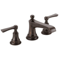 65360LF-RBýLHPý-ECO | Lavatory Faucet Rook Widespread 6-16 Inch Spread Less Handle ADA WaterSense Venetian Bronze 1.2 Gallons per Minute | Brizo