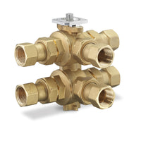 599-10601-1.5-1.5 | 6W ball valve 3/4