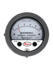 Dwyer 605-500PA Differential pressure indicating transmitter | range 0-500 Pa | max. pressure 2 psi (13.79 kPa) | ±0.5% electrical accuracy | ±2% mechanical accuracy.  | Blackhawk Supply