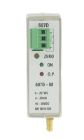 607D-12 | Differential pressure transmitter | range .10-0-.10