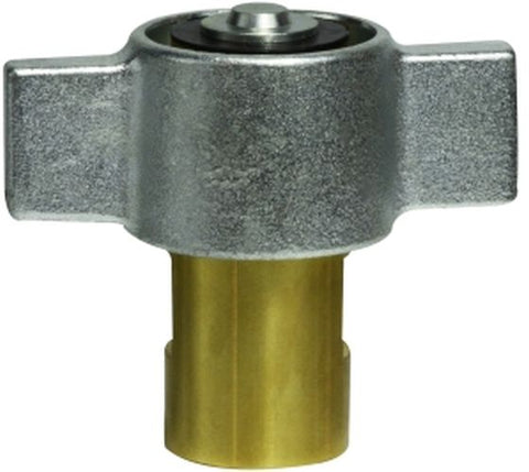 Midland Metal Mfg. 61150 1/2 FNPT WINGNUT THD CONN QD 3/4 BODY, Pneumatics, Hydraulic Quick Disconnects, 3000 Drybreak No Spill  | Blackhawk Supply