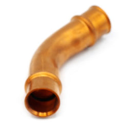 Refrigeration Press Fittings 3081141400111 Elbow 45 Degree 7/8 Inch Copper Press x Press  | Blackhawk Supply