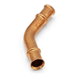 Refrigeration Press Fittings 3081080800111 Elbow 45 Degree 1/2 Inch Copper Press x Press  | Blackhawk Supply