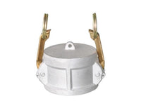 CDC-800-A1 | 8 DUST CAP ALUM W- 2 BRASS HANDLES | Midland Metal Mfg.